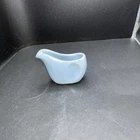 Antique Frankoma Pottery Individual Creamer Blue  Very Unique
