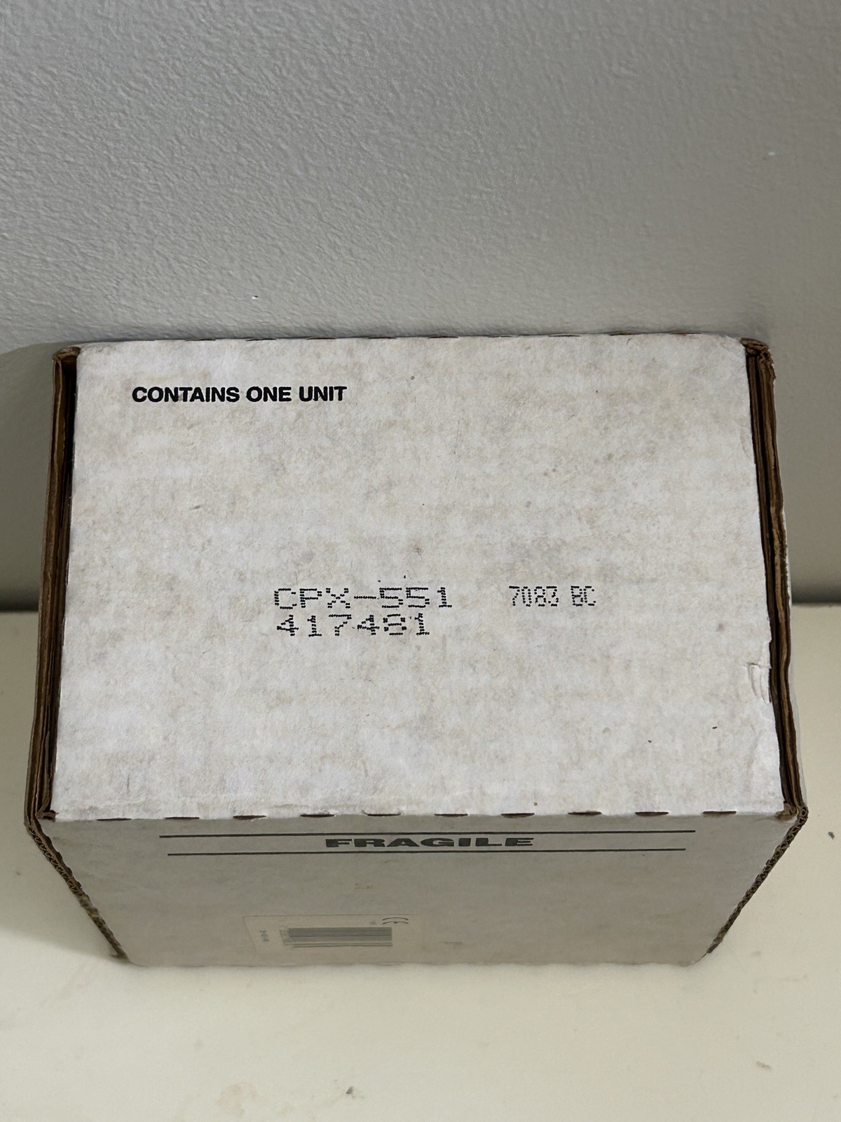 Notifier CPX-551 Plug-In Intelligent Ionization Sensor Fire Alarm Smoke Detector