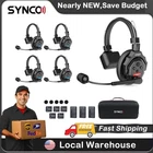 SYNCO XTALK X5 Wireless Intercom Headset System 2.4GHz Full Duplex 350M/1148FT