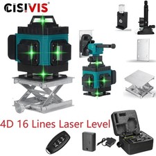 360 LASER LEVEL 16-LINE 4D SET 1 BATTERY & CHARGER Auto Self Leveling