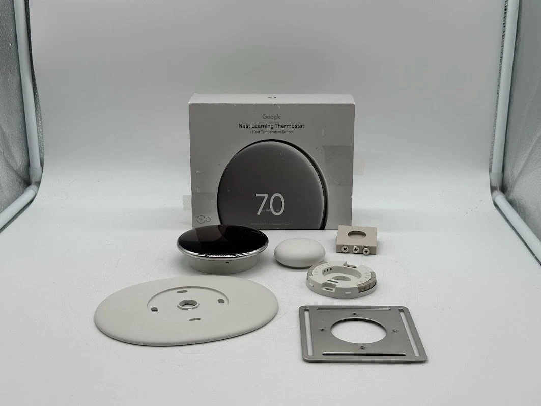 Google Nest Learning Thermostat (4th Gen, 2024) with Nest Temperature Sensor
Opens in a new window o