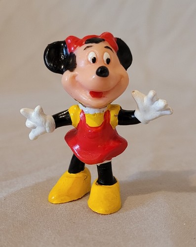 1980s Minnie Mouse Toy Lot - PVC Applause Toys - BK Kids Club Toy - 4 Total Toys - Picture 13 of 15