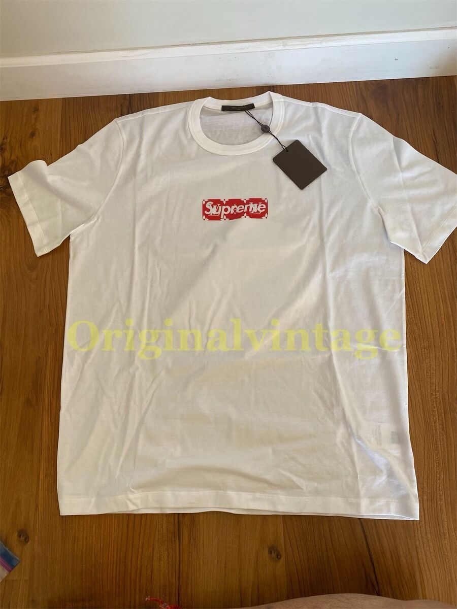 supreme lv tshirt