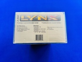 ATARI Lynx CORE SYSTEM VARIANT MODEL 1 US VERSION Smaller Size - 1 Box Protector