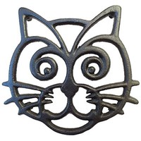 Cat Trivet - Black Cast Iron - For Kitchen & Dining Table - More Than One Makes on sale Cat Trivet - Black Cast Iron - For Kitchen & Dining Table - More Than One Makes on sale