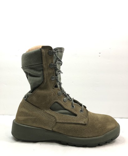 Belleville F600ST Hot Weather Steel Toe Boot Size 7.5 Wide Sage - Picture 4 of 8