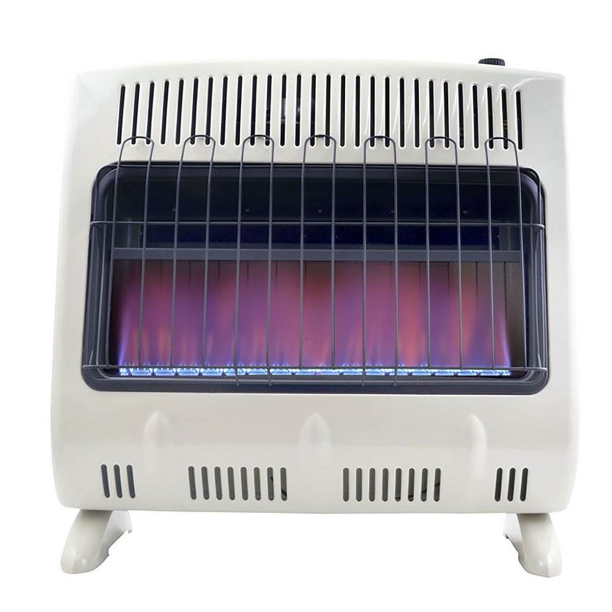Gas Heater Running Propane Heater Indoors Dyna-Glo 30,000 BTU