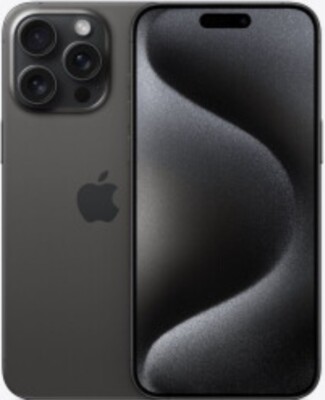 Apple iPhone 15 Pro Max - 256GB - Titan Schwarz (Ohne Simlock)