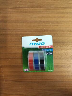 Dymo Prägeband, 3 Rolle 9mm x 3m-  5 Stück
