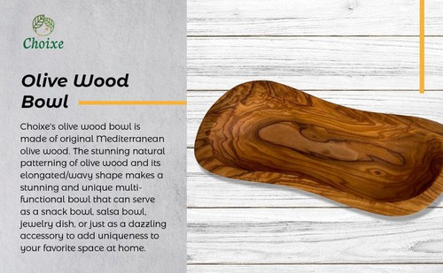 Mediterranean Olive Wood Multi-Purpose Bowl - Picture 2 of 7