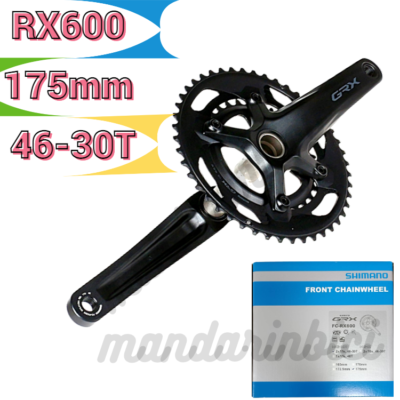 Shimano GRX 11Spd FC-RX600 175mm 46-30T Gravel Road Cyclocross