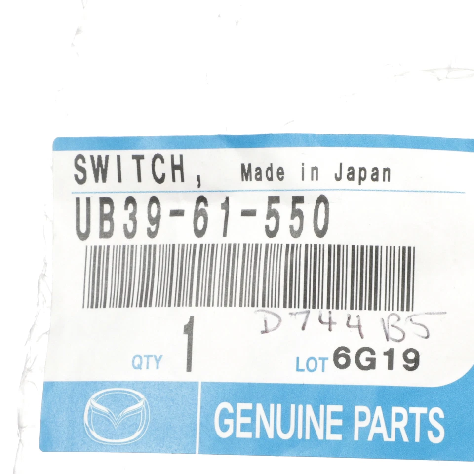 原始设备制造商全新正品 90-93 马自达 B2200 B2600 空调开关 UB39-61-550 — 第 4/4 张图片