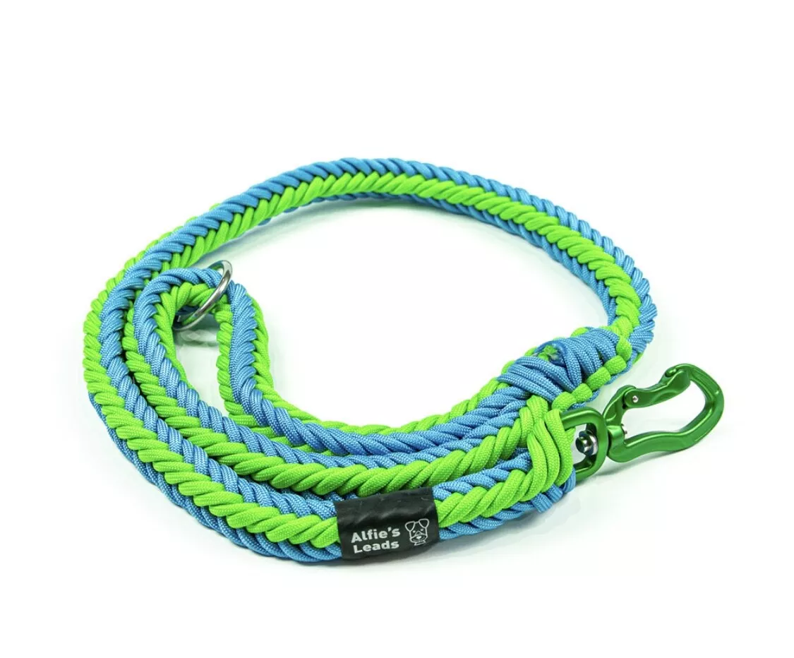 Chunky Paracord Lead - Herringbone 12 strand weave - Various Sizes and  colours