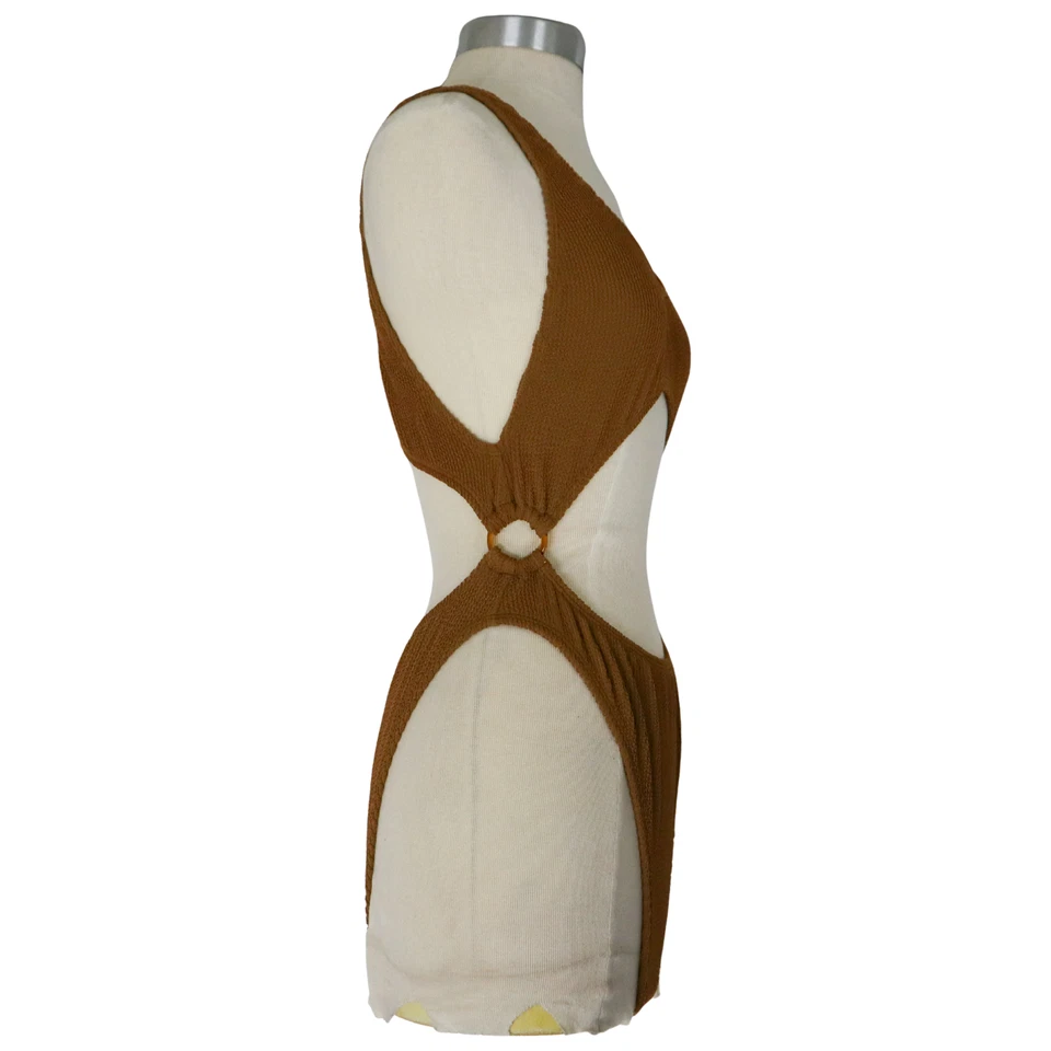 Good American ALWAYS FIT MONOKINI GSW0292 Bronce Marrón001 Talla 3/4 Foto 4 de 4