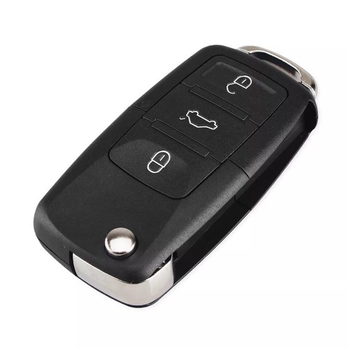 3 Button Flip Key Remote Fob Case Housing Shell For Seat Leon MK2 2006 - 2012 - Picture 11 of 12