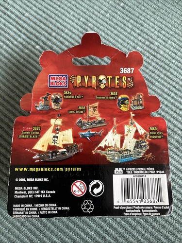 MEGA BLOKS PYRATES Black Sea Battle 3687 - Picture 2 of 3