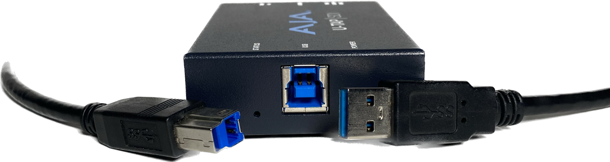 AJA U-TAP USB 3.1 Gen 1 Powered SDI Capture Device & Cable AJA U-TAP USB 3.1 Gen 1 Powered SDI Capture Device & Cable