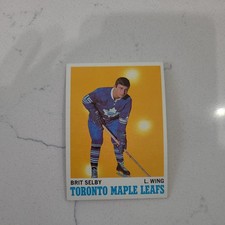 1970-71 Topps Brit Selby Toronto Maple Leafs #111 