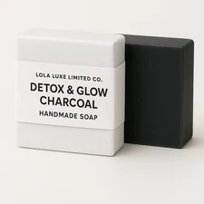 Detox & Glow: Charcoal Handmade Soap