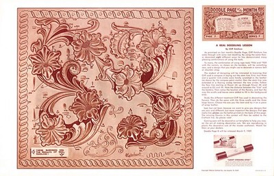 Leather Craft Doodle Pattern   A REAL DOODLING LESSON