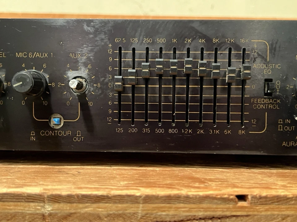 Bogen GS-35 Gold Seal series PA amplifier/mic mixer w/Aural Exciter - Image 3 of 4