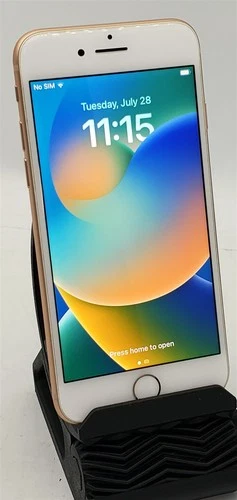 Apple iPhone 8 GOLD A1863 64GB iOS16 UNLOCKED Battery Health 82% Phone Only