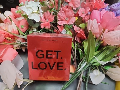 American Eagle GET LOVE 1.7 Ounce Eau De Toilette Unisex Sealed in Box