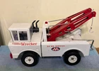 Vintage 1970 .s Mighty Tonka AA Wrecker Double Boom  Truck