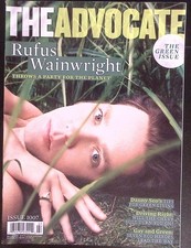 THE ADVOCATE MAGAZINE MAY 6 2008 THE GREEN ISSUE RUFUS WAINWRIGHT  B3528