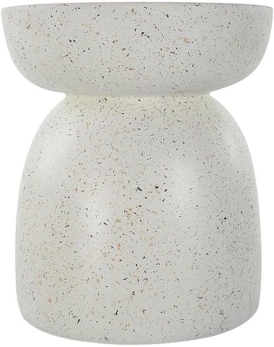 Inhale Accent Table - Stylish 17.75" Tall & 15.75" Wide Design - Picture 1 of 2