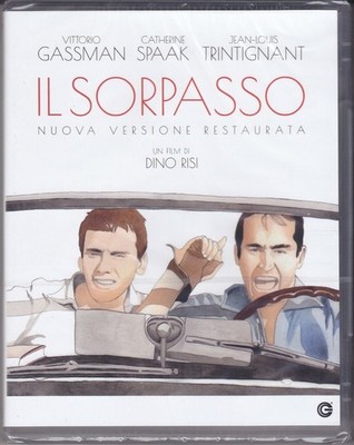 Blu-ray IL SORPASSO di Dino Risi con Vittorio Gassman Catherine Spaak nuovo 1962