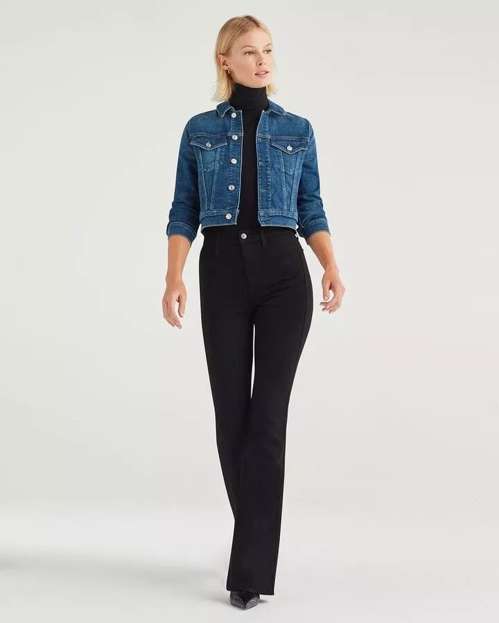 7 for all top mankind denim jacket