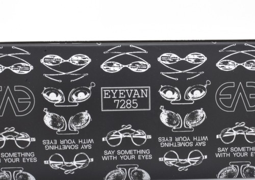 EYEVAN Eyeglasses 7285 Antique Gold Silver 47-22-147 #188 901 - Picture 5 of 5