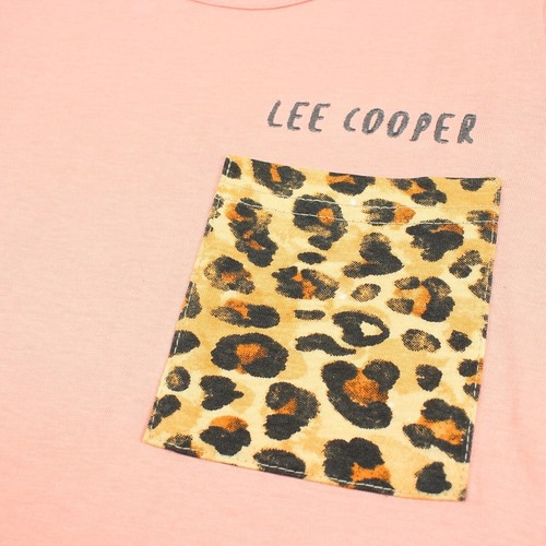Girls T-Shirt. Lee Cooper. Short Sleeves. Coral Color, 2 To 10 Years. - Picture 6 of 8