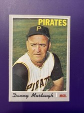 Danny Murtaugh 1970 #532 Topps Baseball Card - Super Nice - Excellent +