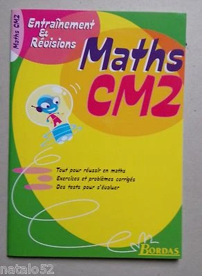 § cahier BORDAS entraînement et révisions MATHS MATHEMATIQUES CM2 - Photo 1/3
