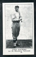 1917 Collins-McCarthy Reprint - #38 - Jake Daubert - Brooklyn Robins