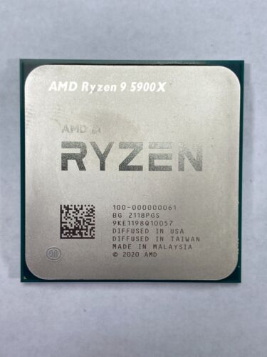 Processeur de bureau AMD Ryzen 9 5900X processeur AM4 - Photo 1/2