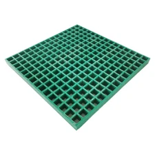 1.9ft*1.9ft Green Fiberglass FRP Grating Fiber-Reinforced Plastic Grille