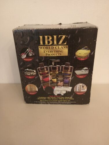 IBIZ World Class Everything Products Car Wash & Wax Polish Kit