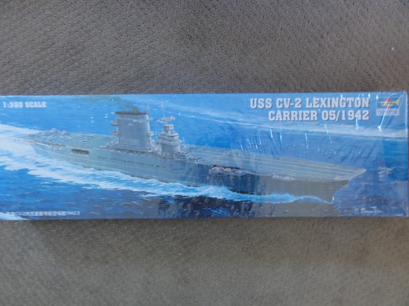 1/350 Trumpeter USS CV-2 LEXINGTON AIRCRAFT CARRIER 05/1942 Kit *MISB Sealed new