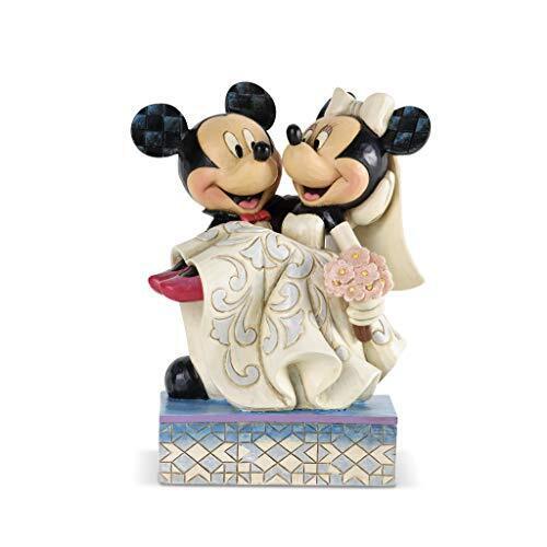 Jim Shore Disney Congratulations Mickey and Minnie Wedding Figurine 4033282 - Picture 1 of 2