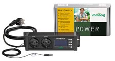 Romberg Digitales Thermostat Hortiswitch mit Timer + Temperatur-Sensor 