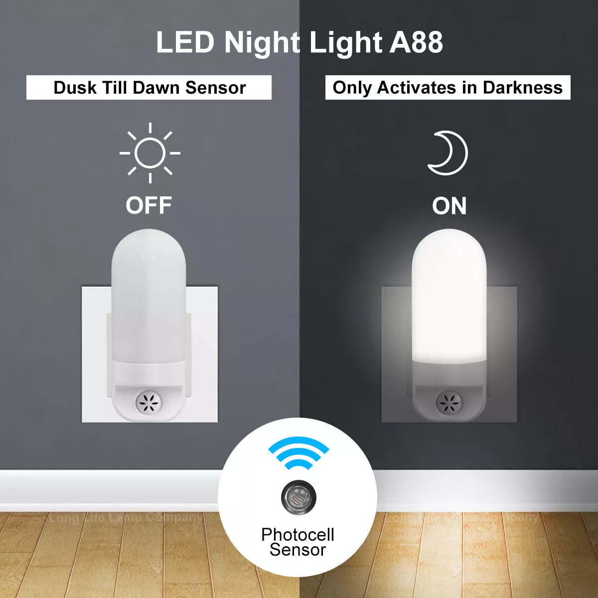 Dusk to on sale dawn night light