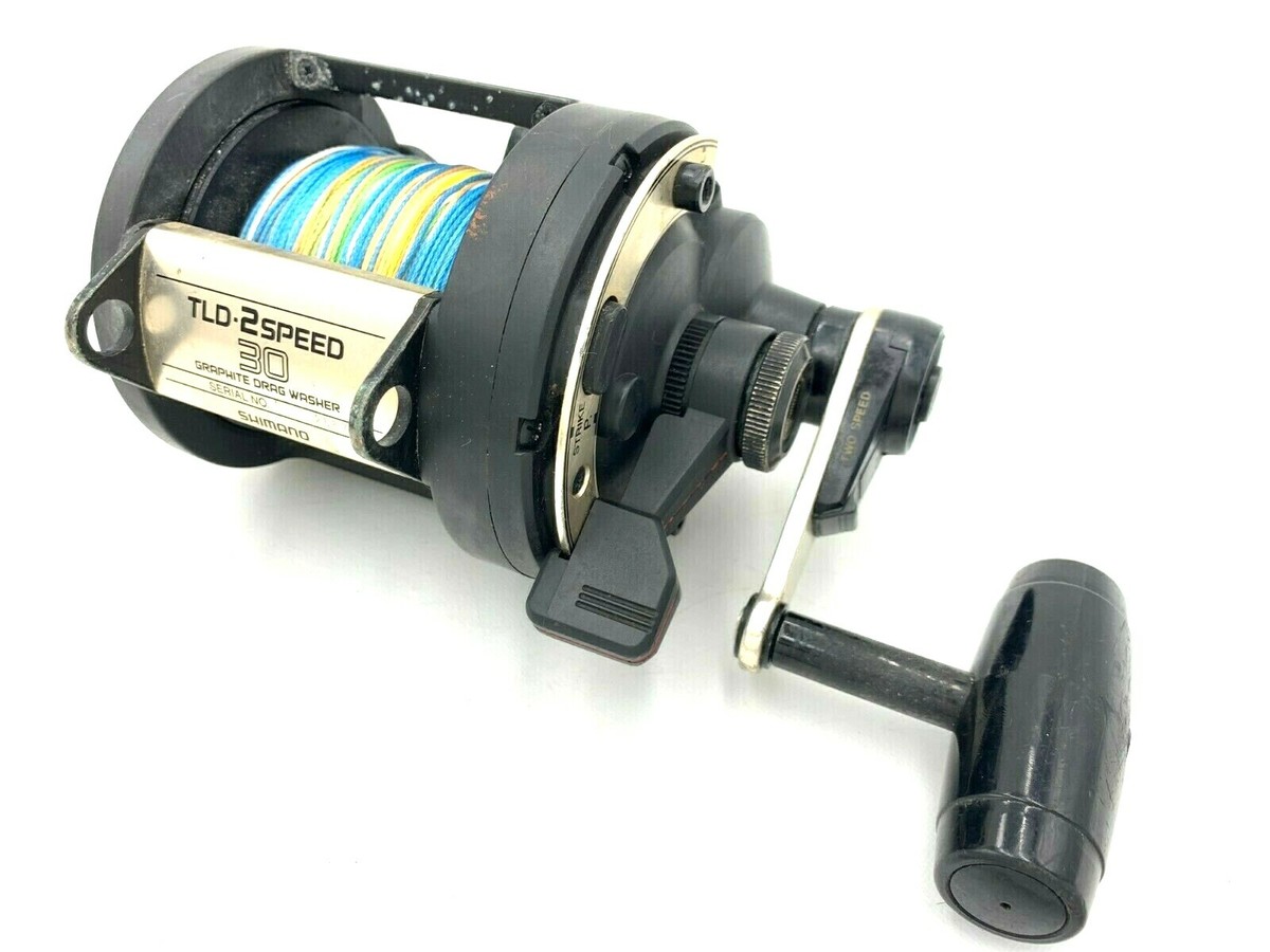 Shimano TLD 2SPEED 30 Reel Lever Drag Big Game Trolling Deep sea