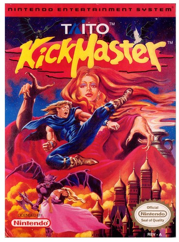 Kick Master (Nintendo Entertainment System, 1992) - Japanese Version
