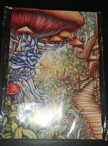 Magic HOUSE Coloring Book- Houses To Color- Beautiful Coloring Book- Happy FUN - Picture 13 of 16
