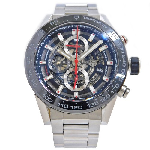 Reloj automático para hombre TAG Heuer CARRERA HEUER01 S. acero CAR2A1W.BA0703 #W579 Rise-on - Imagen 3 de 15
