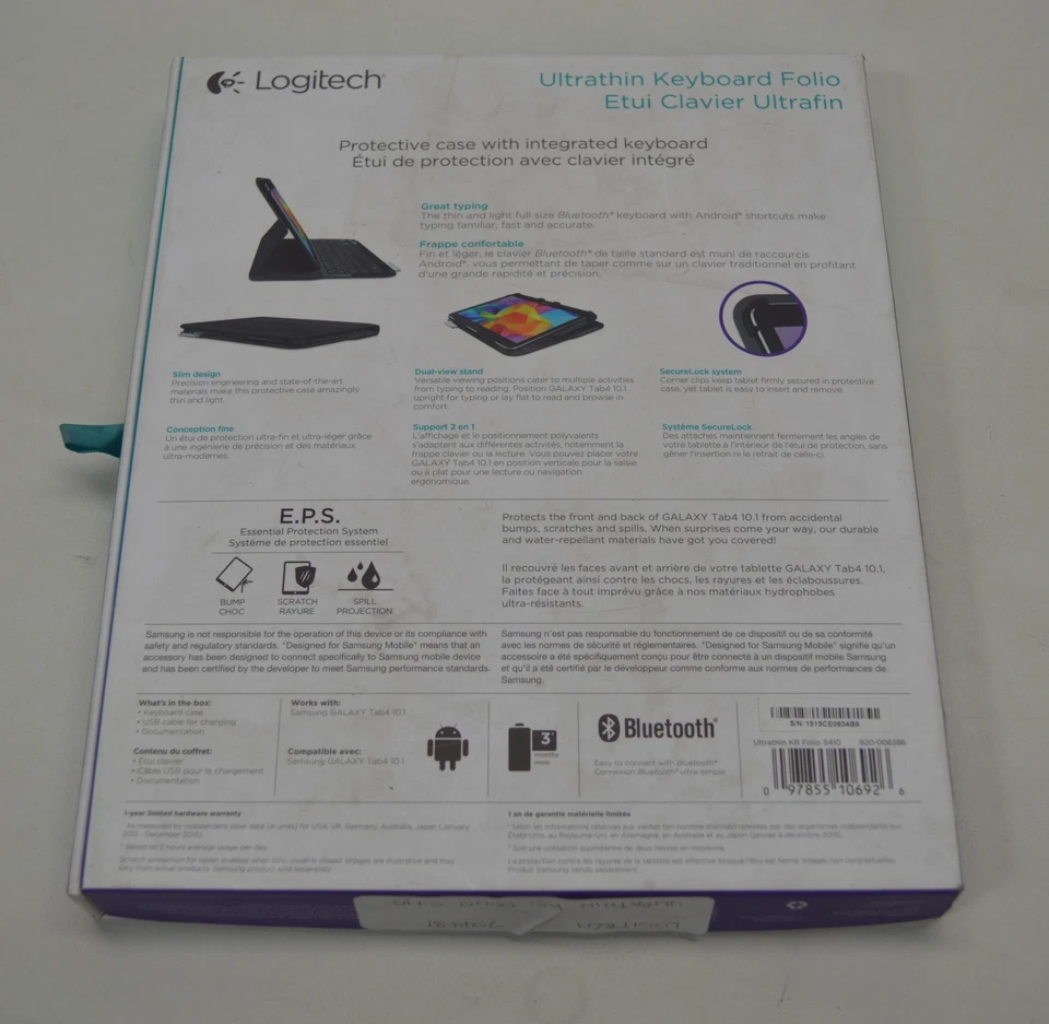 Logitech Ultrathin Keyboard Folio S410 *New Unused* - Image 3 of 4