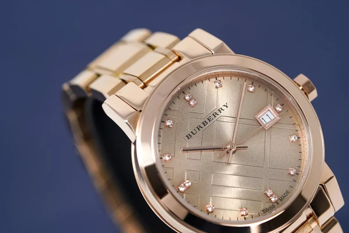 Burberry watch clearance diamond